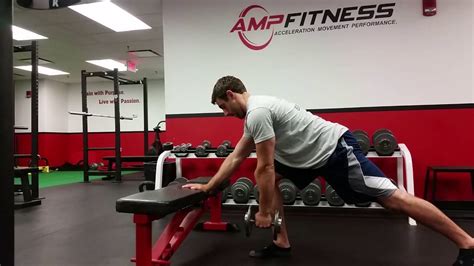 1 Arm Db Row Youtube