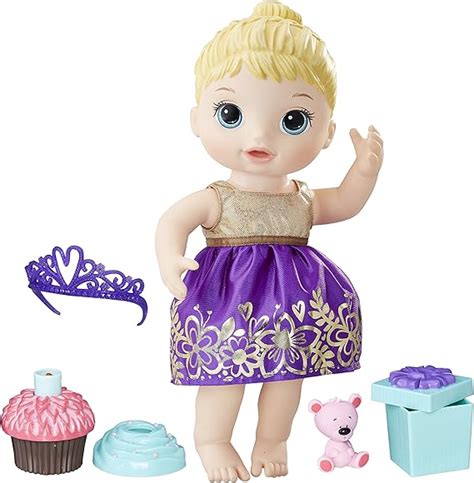 Briquedo Boneca Baby Alive Festa Surpresa Loira Acess Rios De