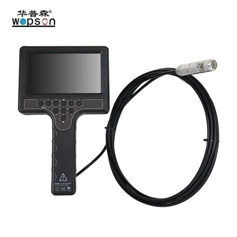 Wopson Degree Rotation Dual Camera Head Pipe Inspection Camera