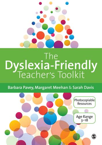 The Dyslexia Friendly Teacher′s Toolkit 1st Edition By Barbara Pavey 9781446283080 Redshelf