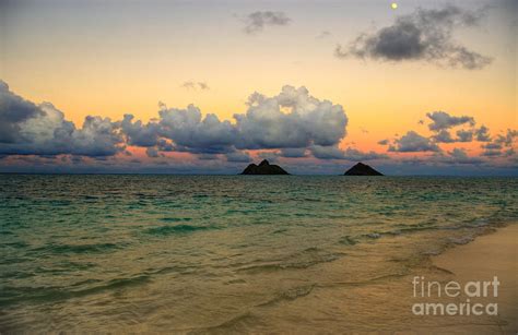 Lanikai Beach Sunset Photograph by Kelly Wade - Fine Art America