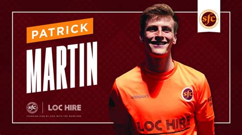 Paddy Martin Extends His Stay Stenhousemuir Fc