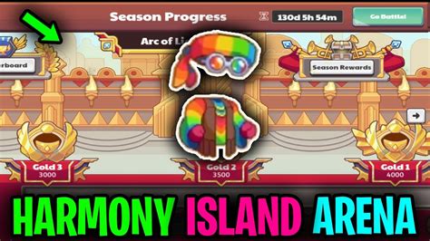 Playing In The New Prodigy Harmony Island Arena Youtube