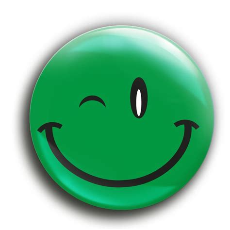 Smiley "Knipoog" vanaf - Buttons Bestellen
