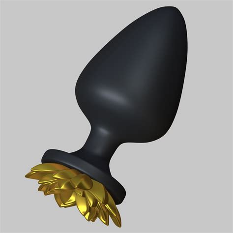 Archivo STL Plug Anal Fleur OBJ Plan Imprimible En 3D Para