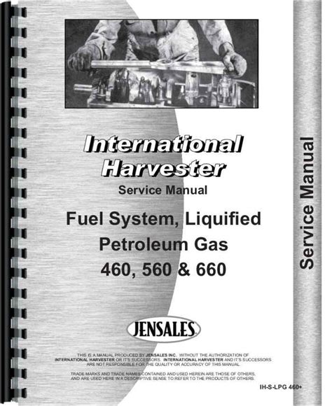 Farmall 560 Tractor Lp Gas Service Manual
