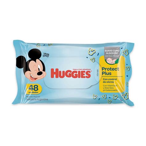 Toallitas Húmedas Huggies Protect Plus X 48 Un Farmacity