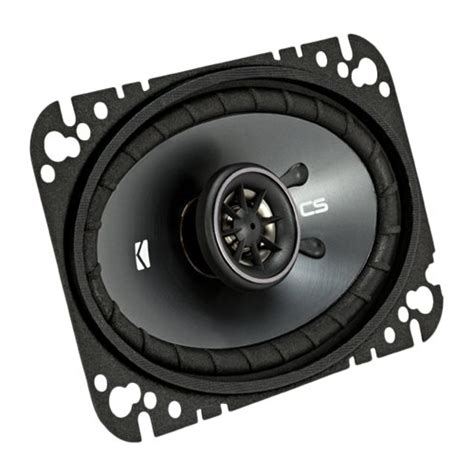 Best Buy Kicker Cs Series X Way Car Speakers With