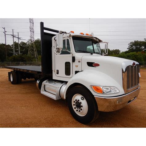 2012 Peterbilt Pb337 Flatbed Dump Truck