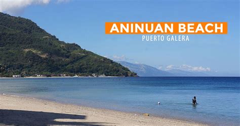 QUICK GUIDE: Aninuan Beach in Puerto Galera, Oriental Mindoro ...