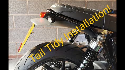 Triumph Speed Twin Tail Tidy Install 2019 2021 Onwards YouTube