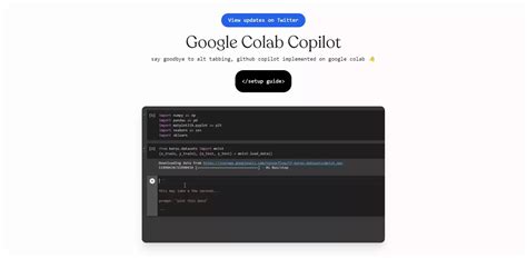 Google Colab Copilot Best Ai Tool Core Feature And Review Toolaiz