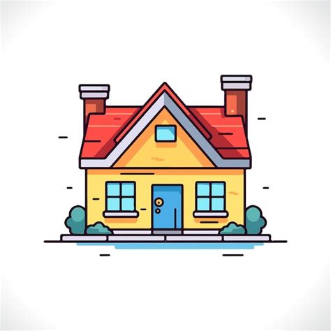 Premium Vector House Vector Illustration House Vector Art