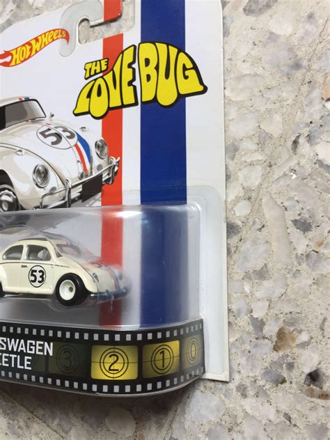 Hotwheels Hot Wheels Retro The Love Bug Volkswagen Beetle Herbie Vw