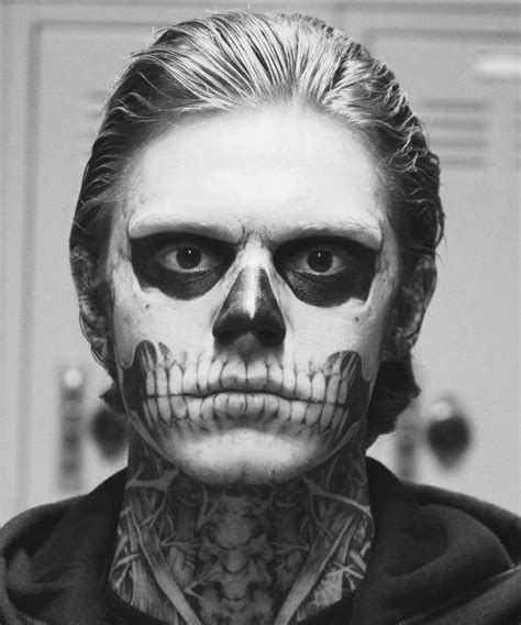 Tate Langdon Evan Peters American Horror Story Horror Makeup