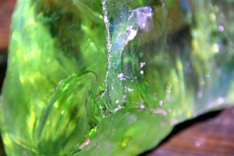 Green Slag Cullet Glass Chunk Lovely Bubbly 4lb 1oz Swirly Etsy