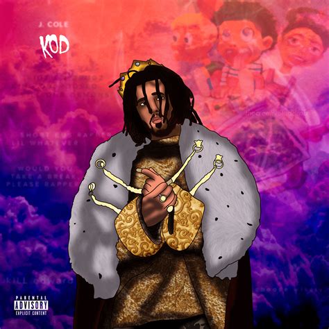 J Cole Kod Cover Art Bobbie Choi