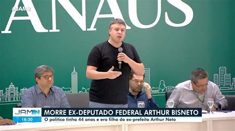 Velório de Arthur Bisneto acontece nesta quarta na Aleam e será aberto