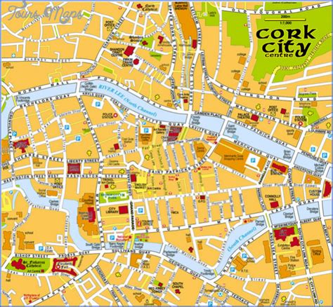 Cork Map Tourist Attractions