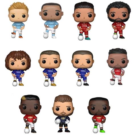 Funko Pop Football Man Vinyl Figure Dolls Brinquedos Paul Pogba Sergio