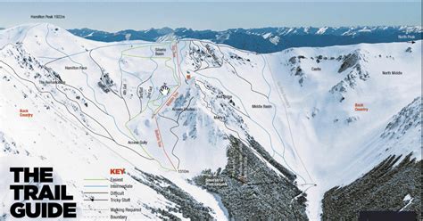 Craigieburn Valley Ski Area Trail Map Onthesnow