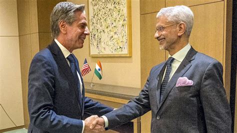 Eam Jaishankar Holds Talks With Us Secretary Of State Blinken In Tokyo