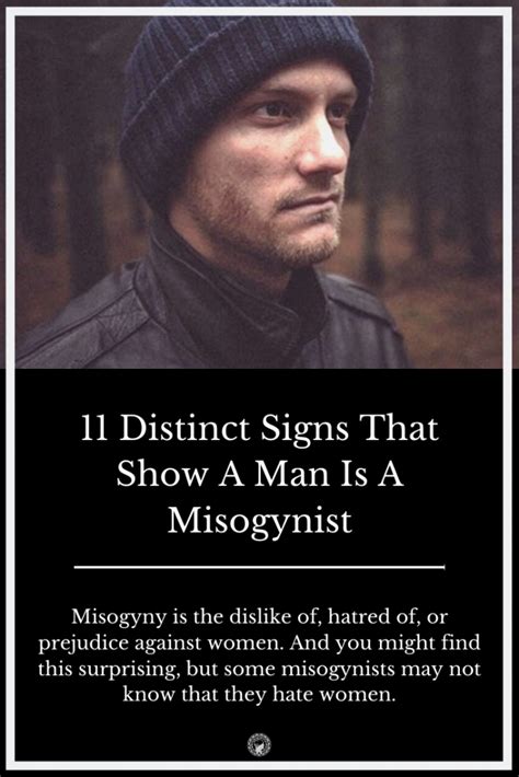 11 Distinct Signs That Show A Man Is A Misogynist Curious Mind Magazine