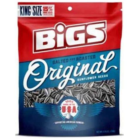 Bigs Xcp Sunflower Seeds Salted And Roasted Original Oz