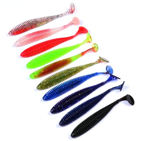 10pcsset New Hot 24g 85cm Floating Soft Insects Fishing Lures