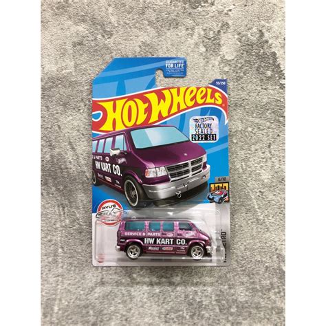 Jual Hot Wheels Dodge Van Ungu Super Treasure Hunt Ths Sth Th Factory Sealed Fs Hw Metro