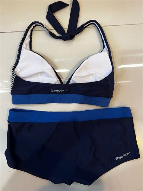 Speedo Bikini Set Women S Fashion Swimwear Bikinis Swimsuits On Carousell