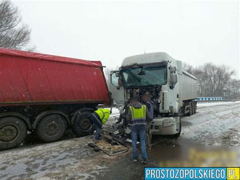 Trudne warunki na drogach Opolszczyzny Zdjęcia