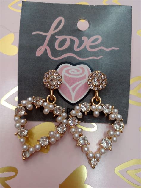 Arete Coraz N Perlas Con Diamant Base Flor