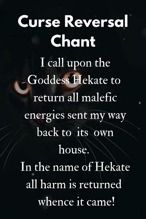 Curse Removal Chant In Wiccan Spell Book Witchcraft Spell Books