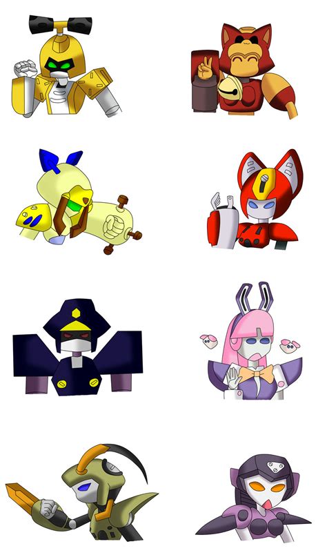 Some Medabots by PredalienMaster on DeviantArt