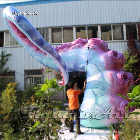 Customized Inflatable Octopus Sucker Bearing Arm Large Tentacle Model Blow Up Squid Leg Balloon