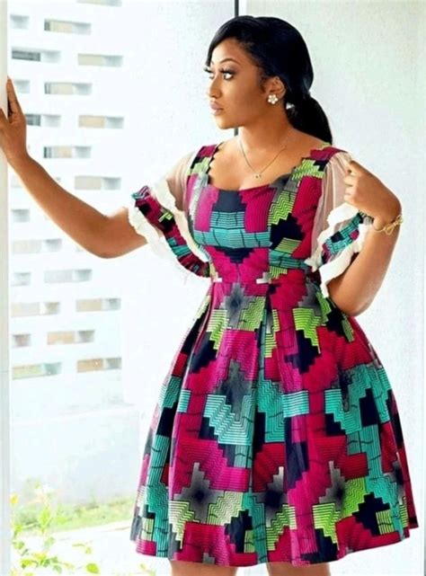 Pin By Fashion Trends By Merry Loum On Mode Africaine Ankara Short