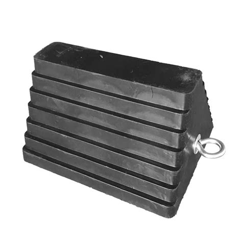 Gt 03r Heavy Duty Rubber Chock With Steel Handle Trailer Motorcycle