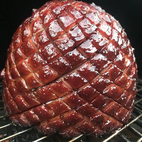 Homemade Double Smoked Cherry Bourbon Glazed Ham Food 18444 Hot Sex Picture