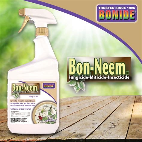 Bonide Bon Neem Ii Fungicide Insecticide And Miticide Ready To Use 3 Southern Idaho