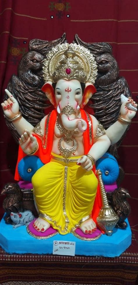 Eco Friendly Ganesh Idols Of Clay Shadu Mati From Pen At Rs 500unit New Items In Thane Id