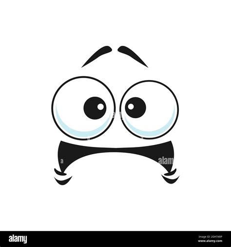 Frightened Emoticon Open Mouth Icon Cut Out Stock Images And Pictures Alamy