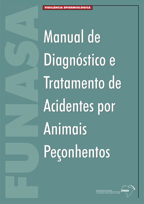 SOLUTION Manual De Diagnostico E Tratamento De Acidentes Por Animais