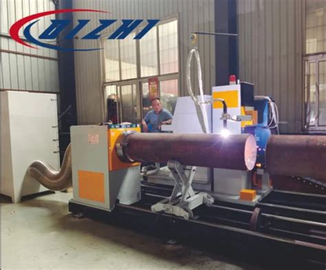 Qizhi Five Axis Automatic Cnc Pipe Flame And Plasma Cutting Profiling