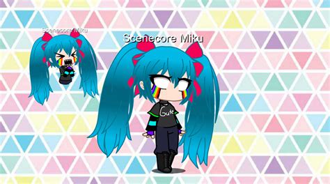 Scenecore Miku My Belovedddd By Bechoaz On Deviantart