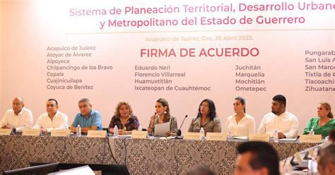 Firman en Guerrero acuerdo para la creación del Sistema de Planeación