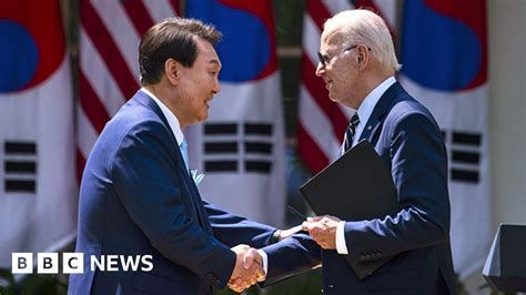 US And South Korea Agree Key Nuclear Weapons Deal BBC News