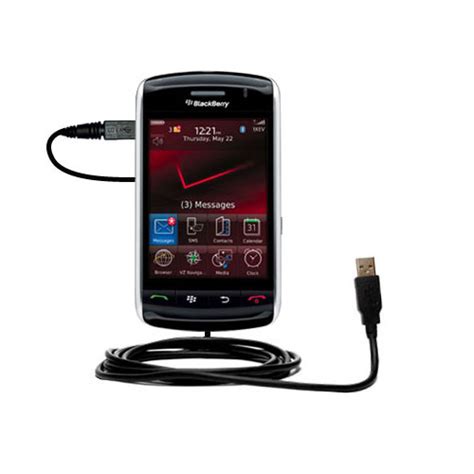 Classic Straight USB Cable Suitable For The Blackberry 9500 With Power Hot Sync And Charge