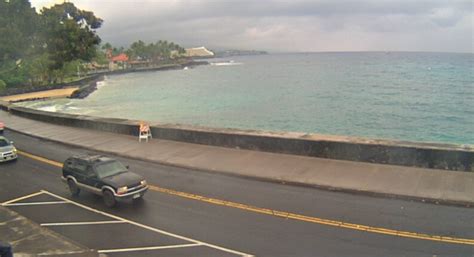 Webcam Kailua Kona Hawaii beaches. Live weather streaming web cameras