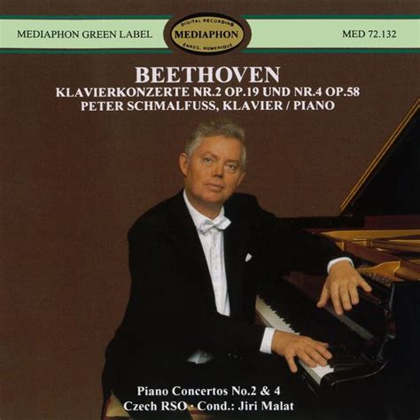 Beethoven Piano Concertos Nos 2 4 Ludwig Van Beethoven Por Peter